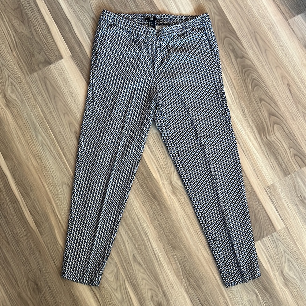 H & M patterned dress pants